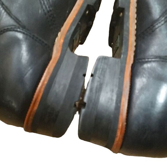 AdTEC MEN'S 9" LOGGER BLACK 1439 Genuine Leather Work Boot size 11 - Picture 13 of 16